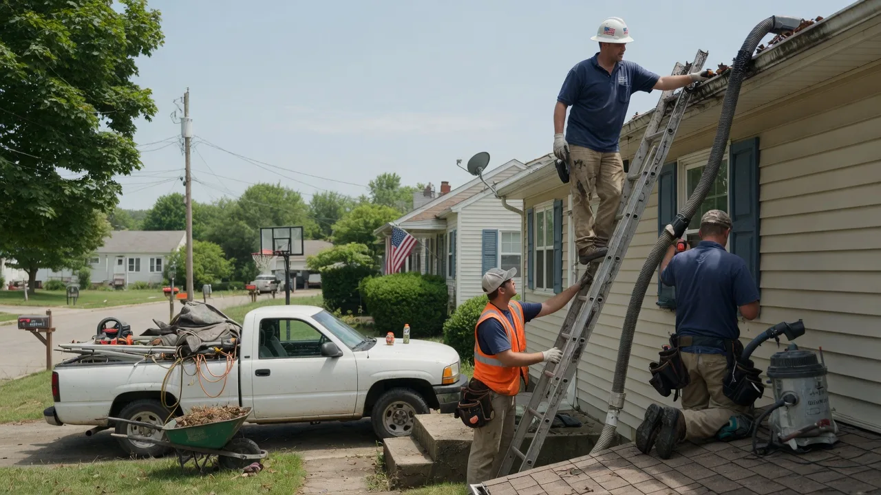 Gutter Installation in Garards Fort, PA near me